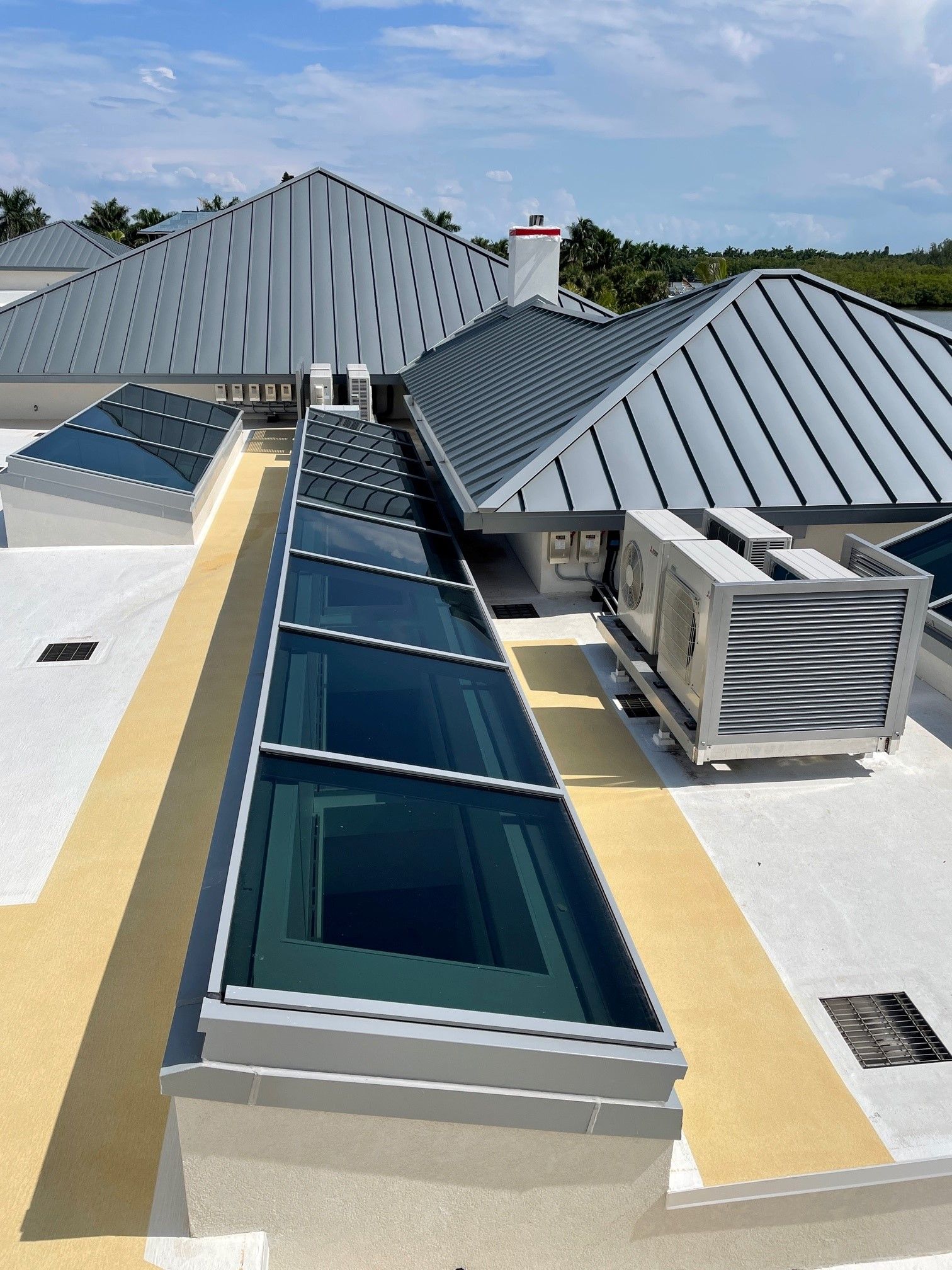 Concealed Roof Unit