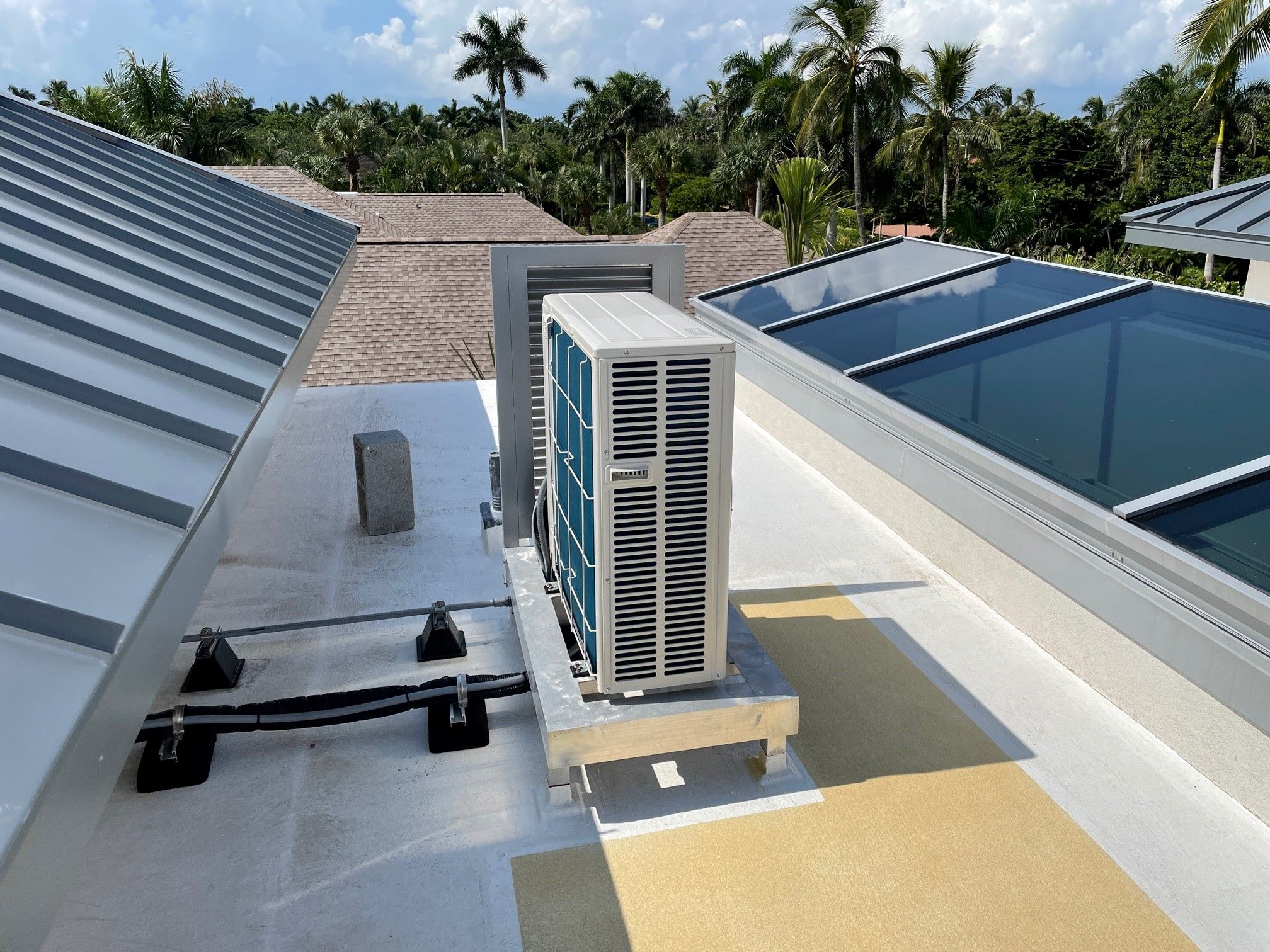 Concealed Roof Unit