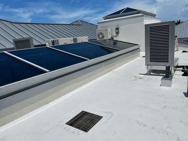 Concealed Roof Unit