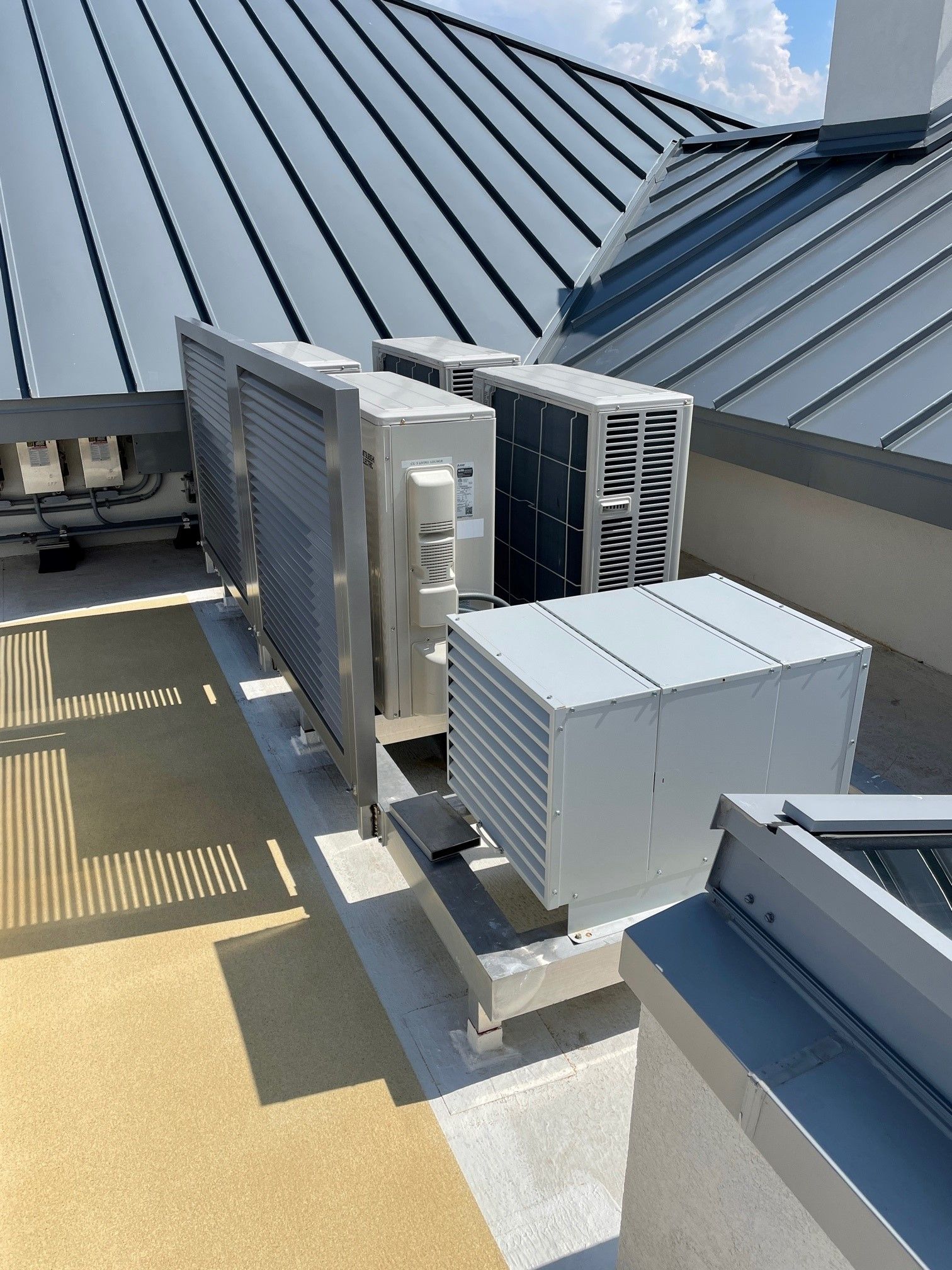 Concealed Roof Units