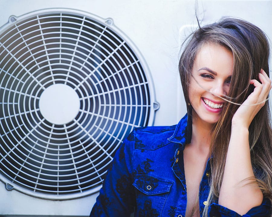 satisfied air conditioning installation client